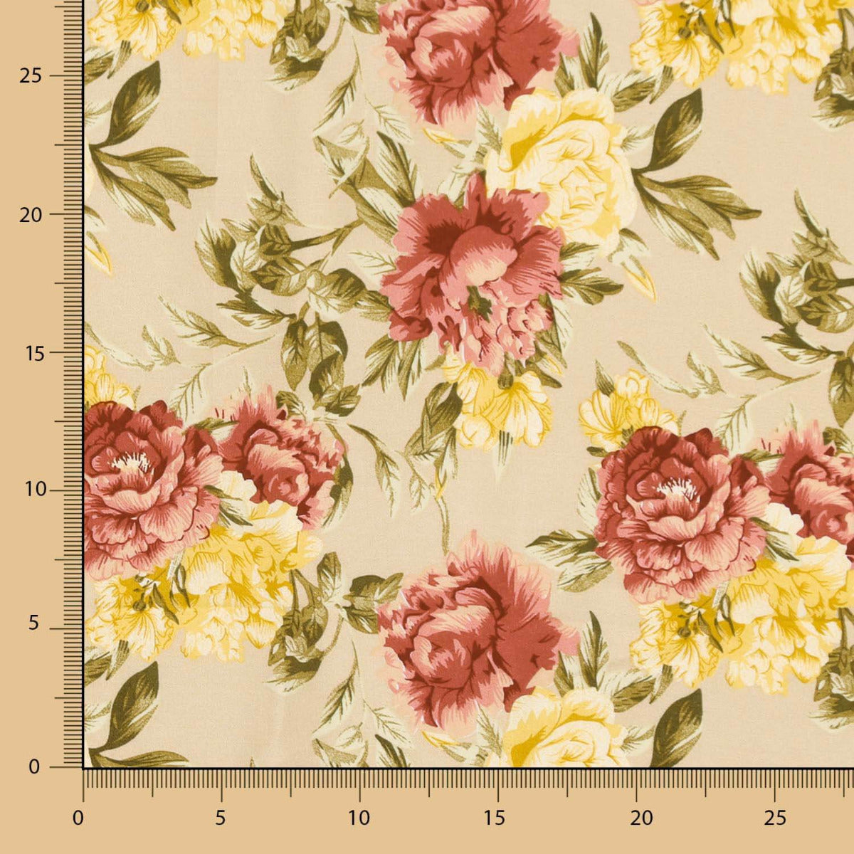 Viscose Crétonne Beige - Ribes y Casals