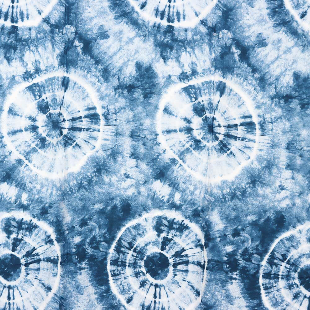 Viscose Tye Dye Bleu - Ribes y Casals