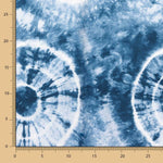Viscose Tye Dye Bleu - Ribes y Casals