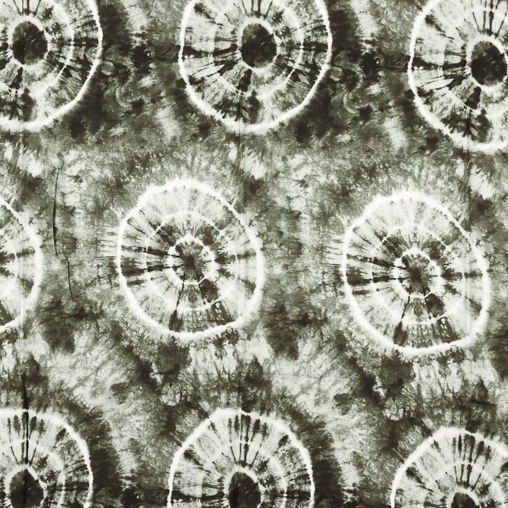 Tye Dye Viscose Vert Forêt - Ribes y Casals