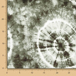 Tye Dye Viscose Vert Forêt - Ribes y Casals