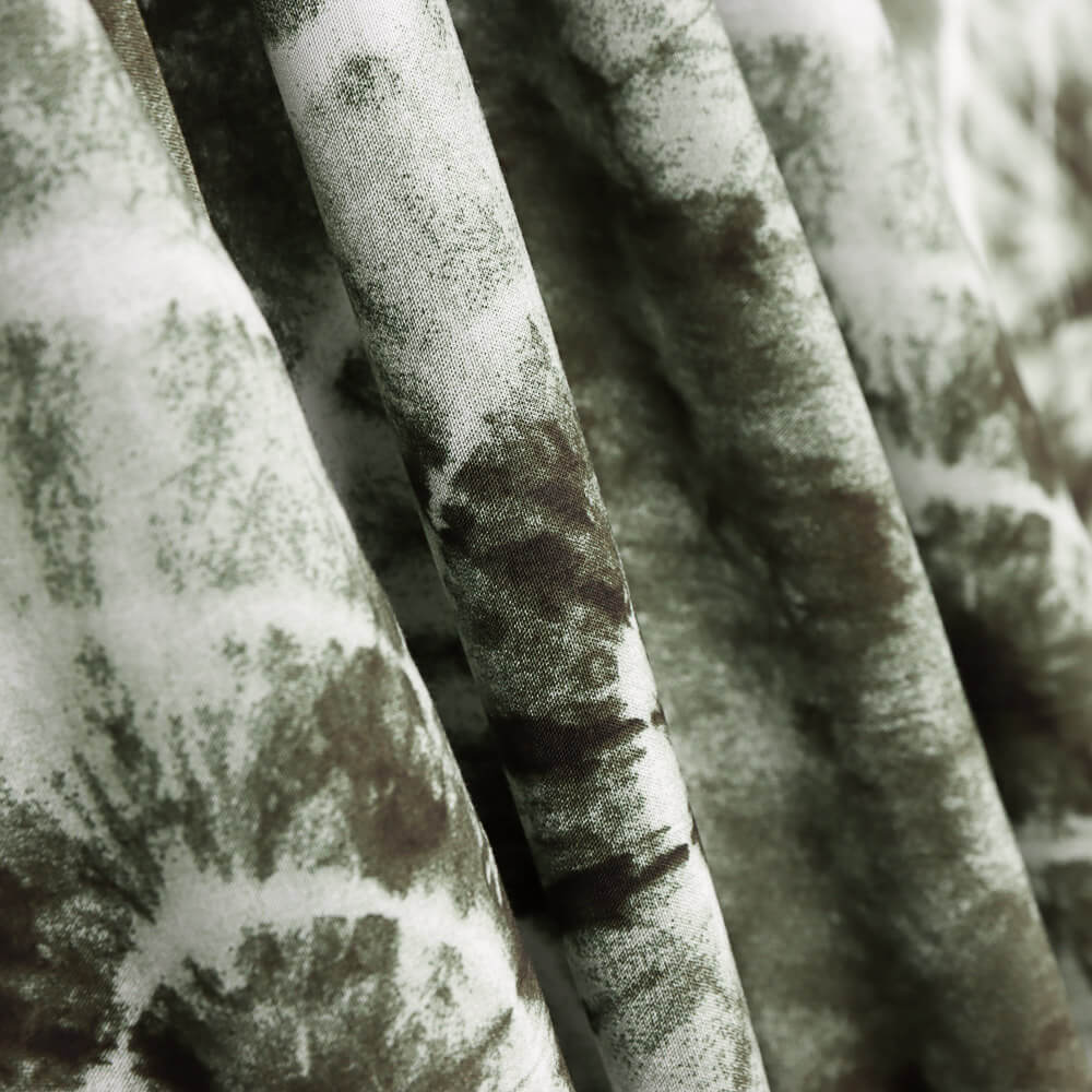 Tye Dye Viscose Vert Forêt - Ribes y Casals