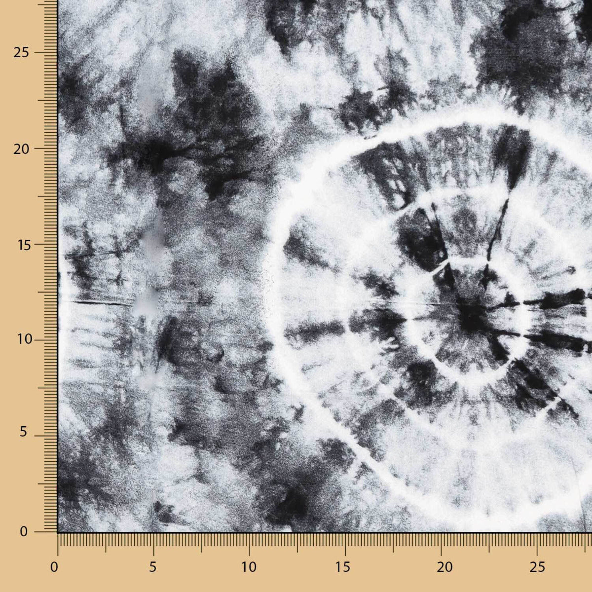 Viscose Tye Dye En Gris - Ribes y Casals