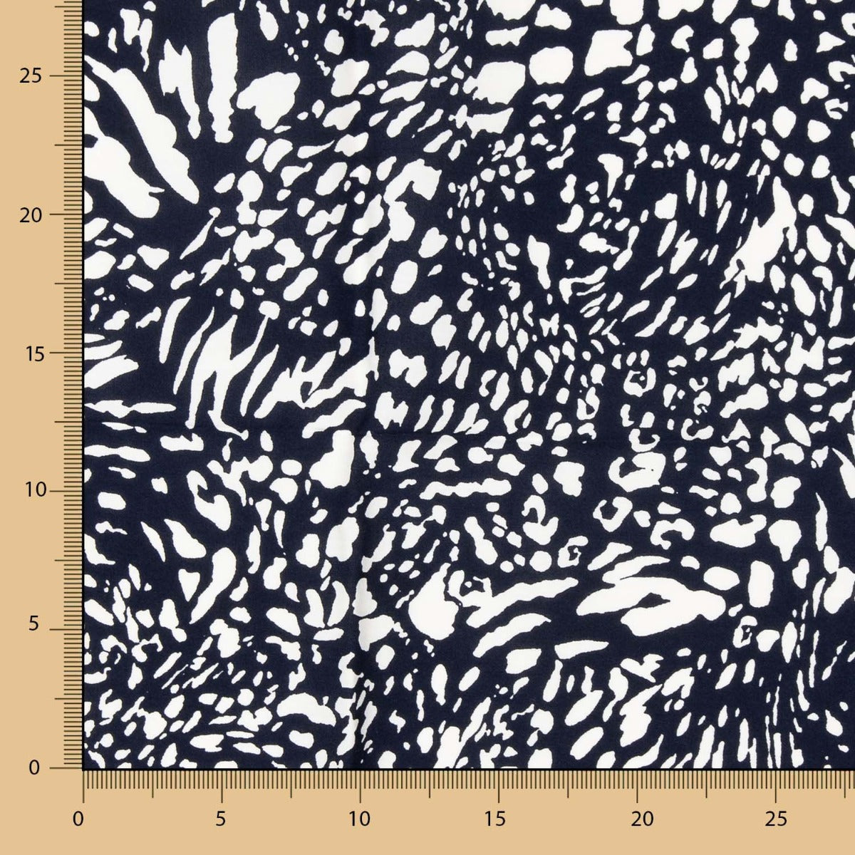 Viscose Félin Bleu Marine - Ribes y Casals