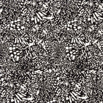 Viscose Imprimé Animal Noir - Ribes y Casals