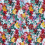 Fleur Confetti Viscose Bleu Clair - Ribes y Casals