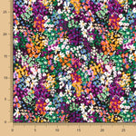 Viscose Fleurs Confetti Violet - Ribes y Casals