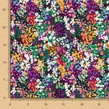 Viscose Fleurs Confetti Violet - Ribes y Casals