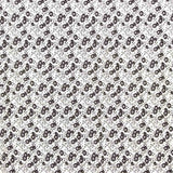 Viscose Fleur Pois Blanc - Ribes y Casals