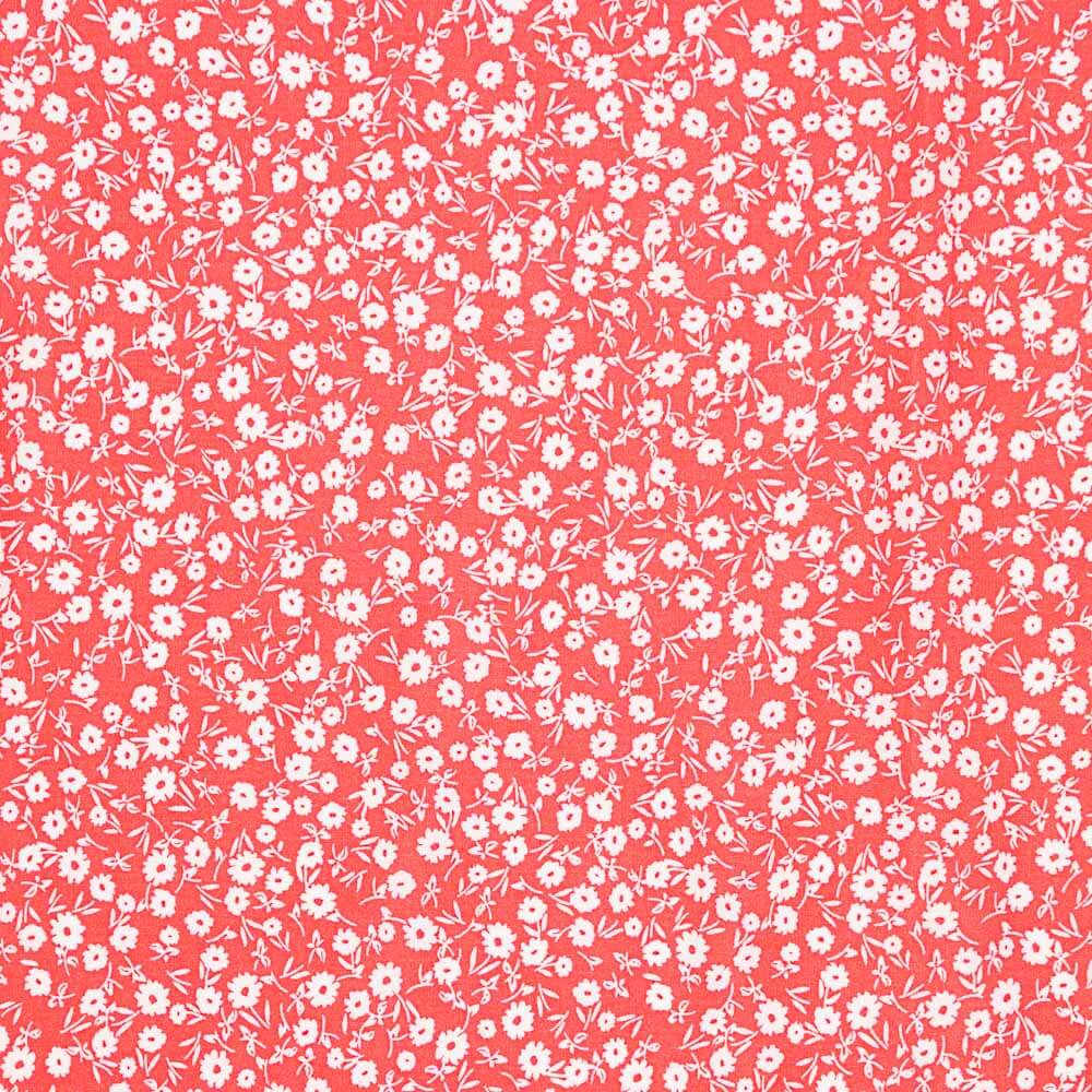 Tissu Viscose Corail La Forêt - Ribes y Casals