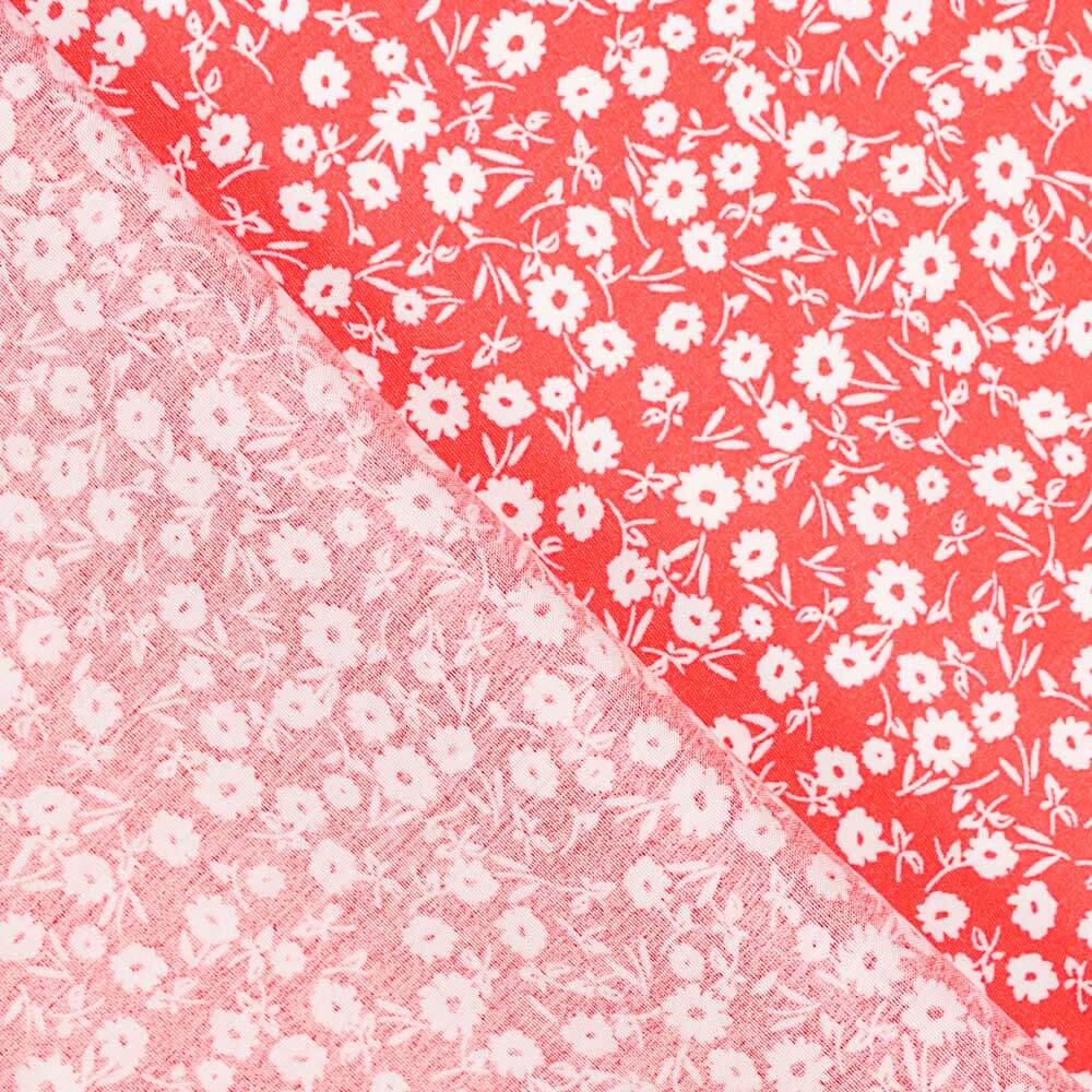 Tissu Viscose Corail La Forêt - Ribes y Casals