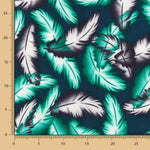 Viscose Plumes Vert - Ribes y Casals