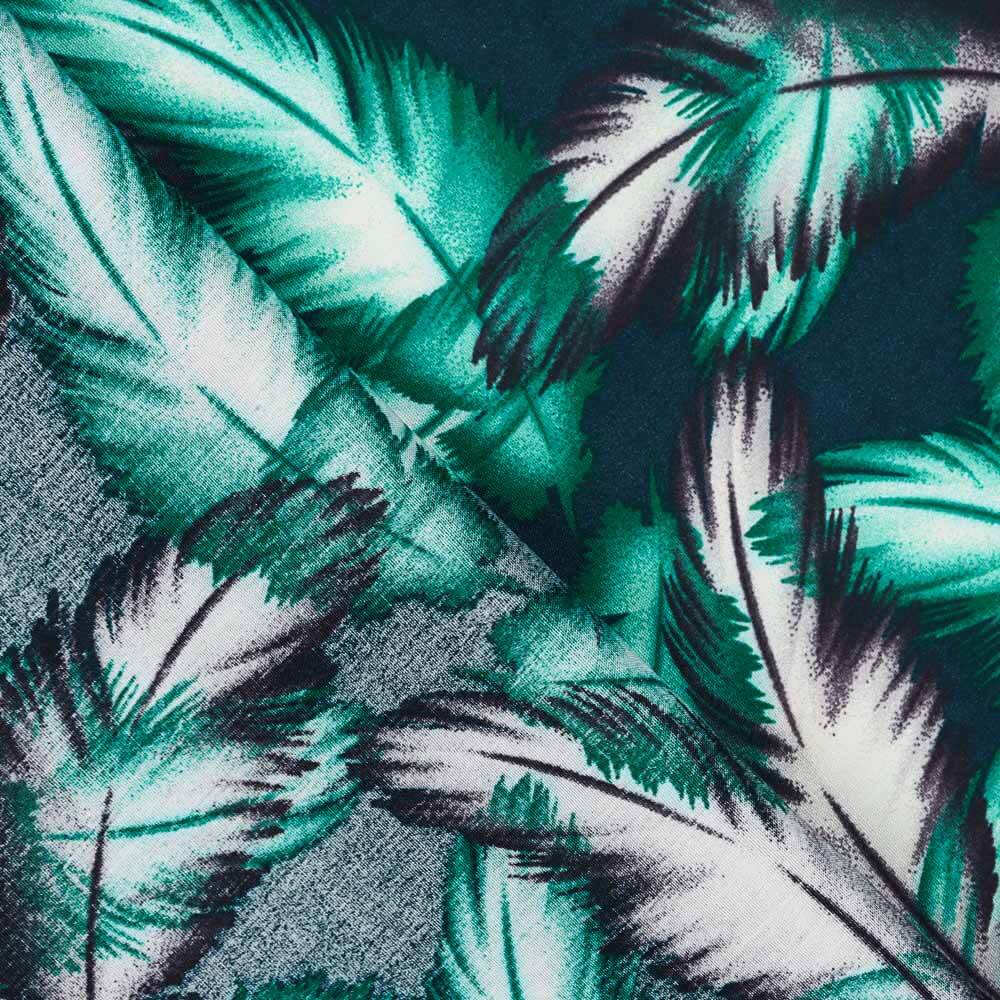 Viscose Plumes Vert - Ribes y Casals