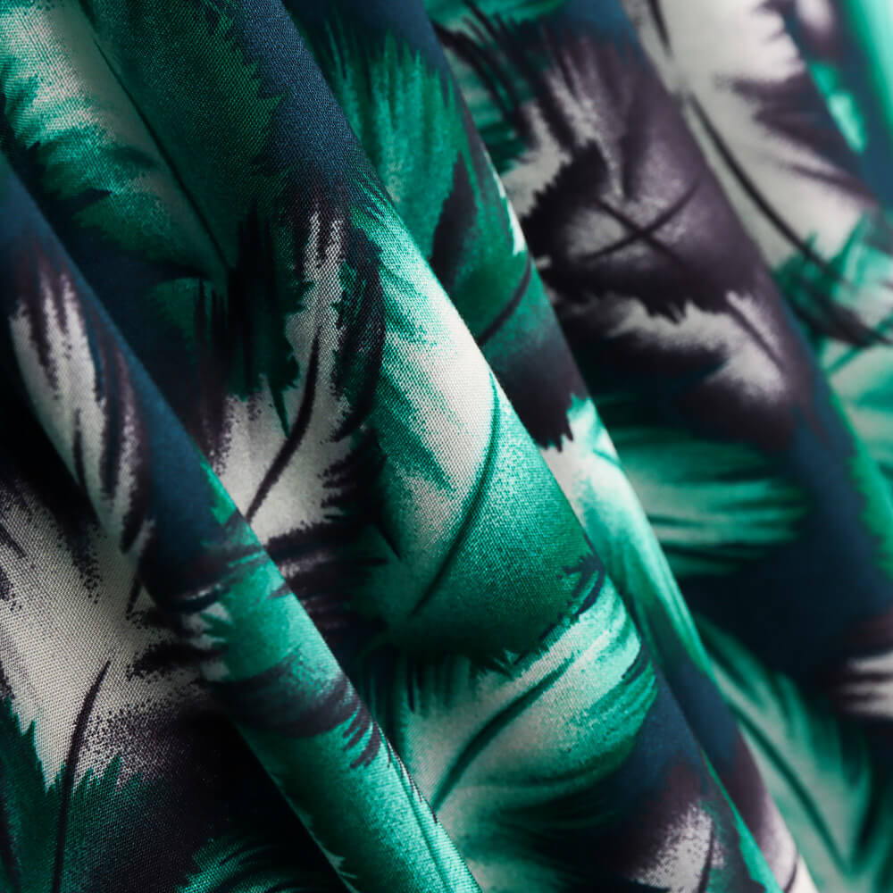 Viscose Plumes Vert - Ribes y Casals