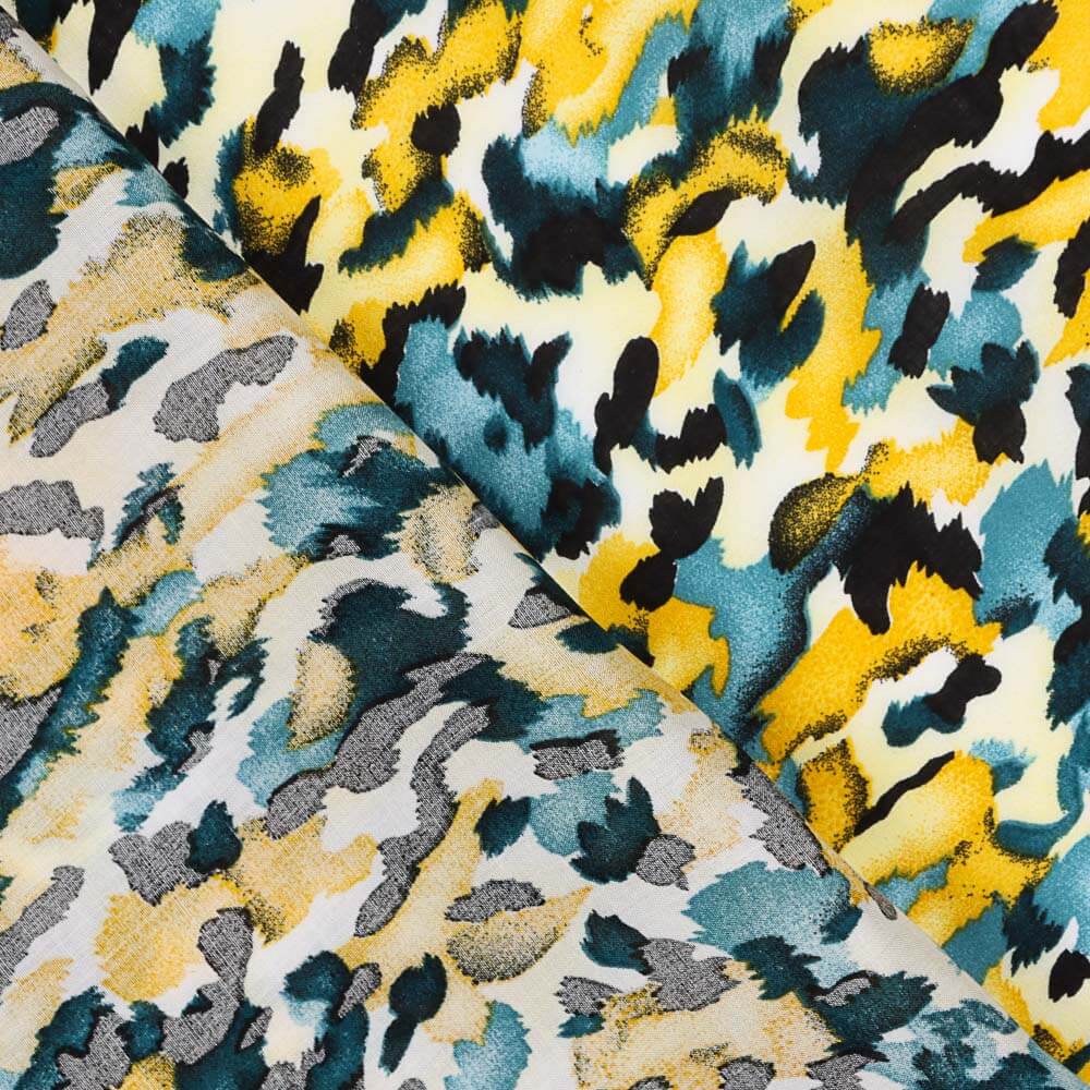 Viscose Jaune Militaire - Ribes y Casals