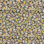 Viscose Fleurs Jaune Pois - Ribes y Casals