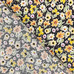 Viscose Fleurs Jaune Pois - Ribes y Casals