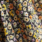 Viscose Fleurs Jaune Pois - Ribes y Casals