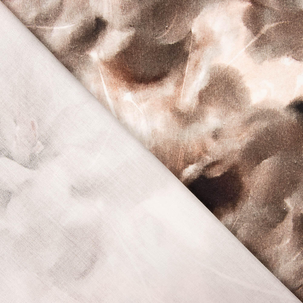 Viscose Aquarelle Rose - Ribes y Casals