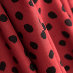 Viscose Imprimé Animal Marron - Ribes y Casals