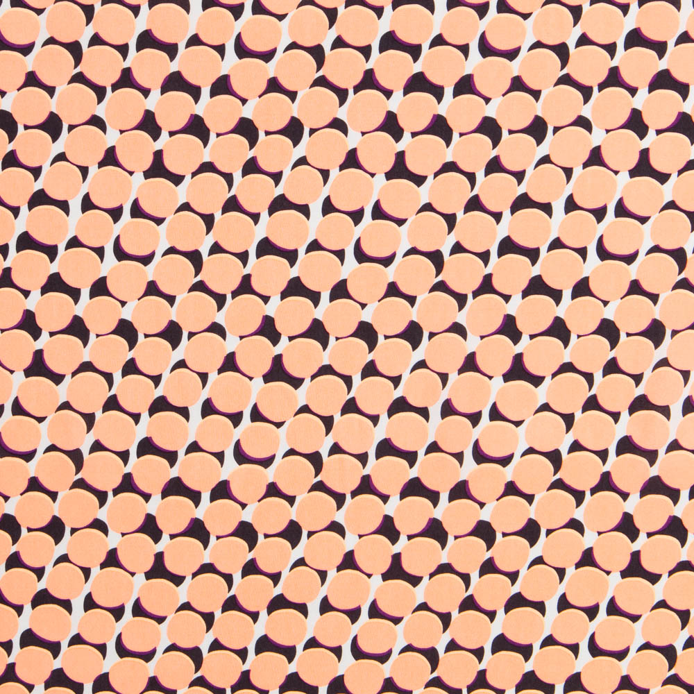 Viscose Boutons Saumon - Ribes y Casals