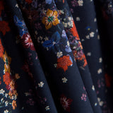 Viscose Bouquet Bleu Nuit - Ribes y Casals