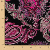 Crêpe Viscose Sumali Noir - Ribes y Casals