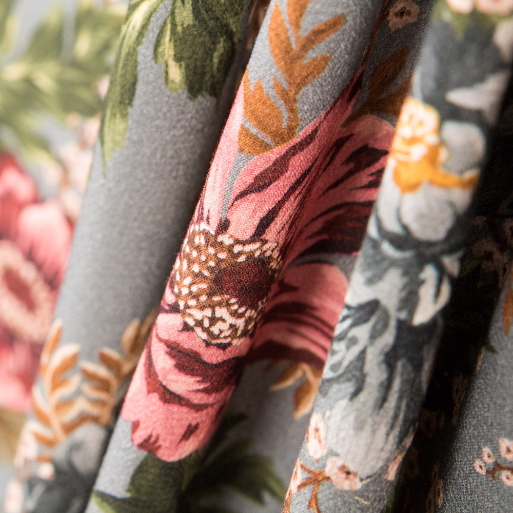 Viscose Cretonne Gris - Ribes y Casals