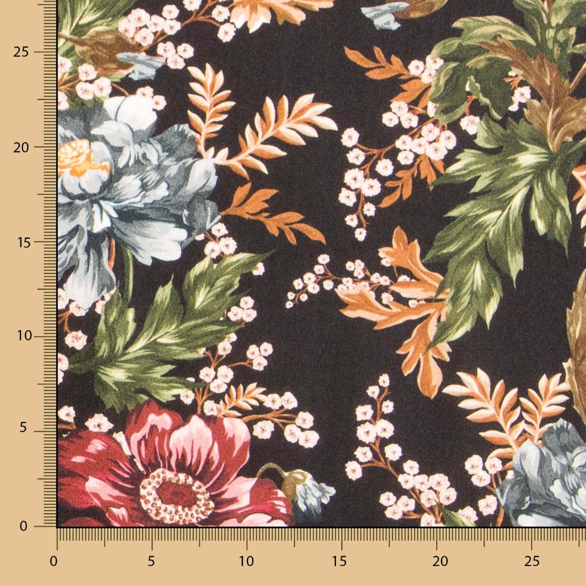 Viscose Cretonne Noir - Ribes y Casals