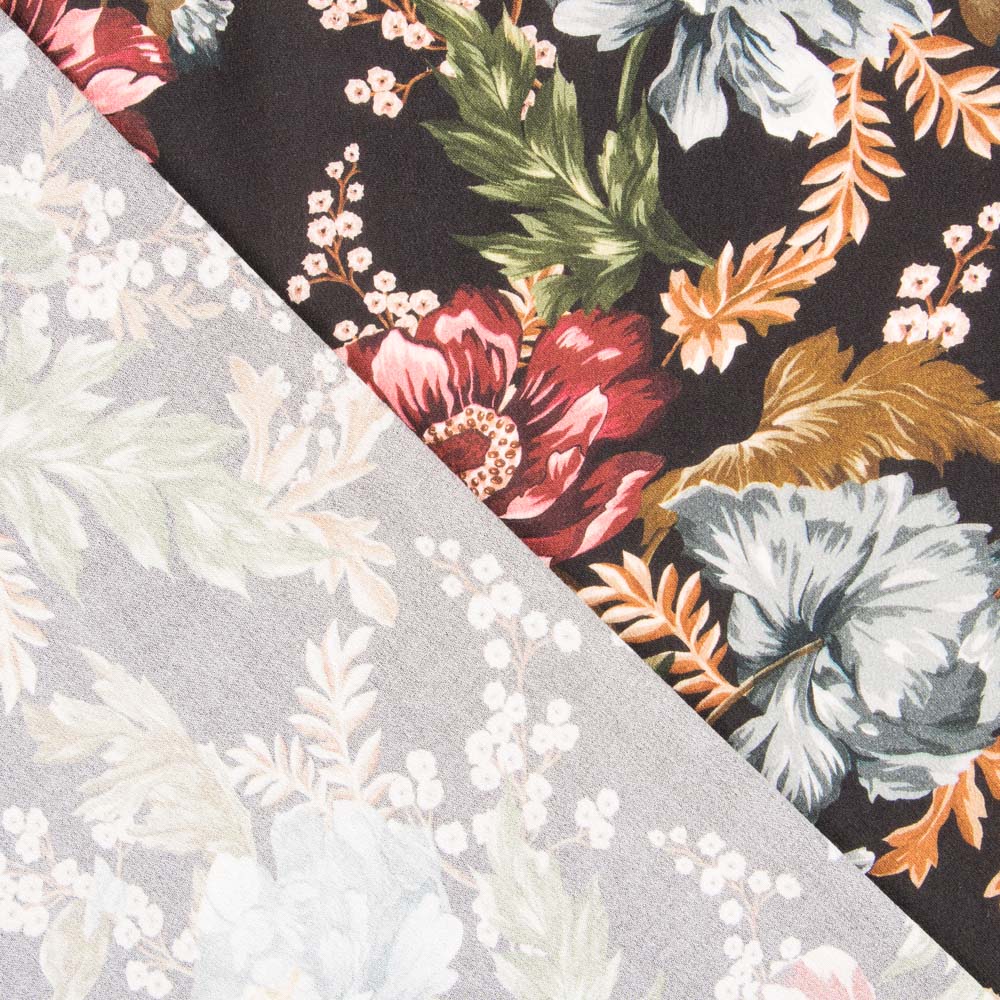 Viscose Cretonne Noir - Ribes y Casals