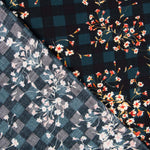 Viscose Carreaux Bouquet - Ribes y Casals