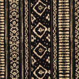 Viscose Dahlias Rhombus Noir - Ribes y Casals