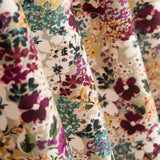 Viscose Élasthanne Floral - Ribes y Casals