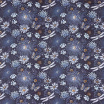 Viscose Imprimée Abaca Bleu - Ribes y Casals