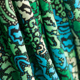 Viscose Imprimé Animal Vert - Ribes y Casals