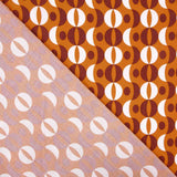 Viscose Imprimée Baya Orange - Ribes y Casals