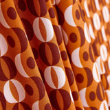 Viscose Imprimée Baya Orange - Ribes y Casals