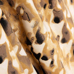 Viscose Imprimée Céryl Beige - Ribes y Casals