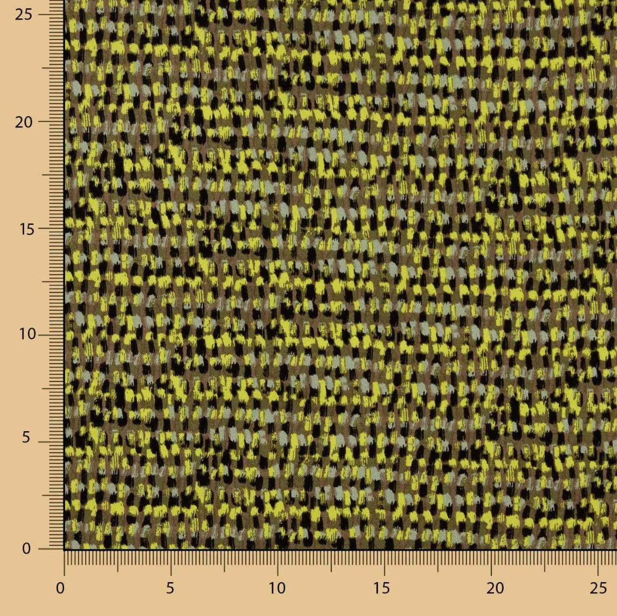 Viscose imprimée vert Cedile - Ribes y Casals