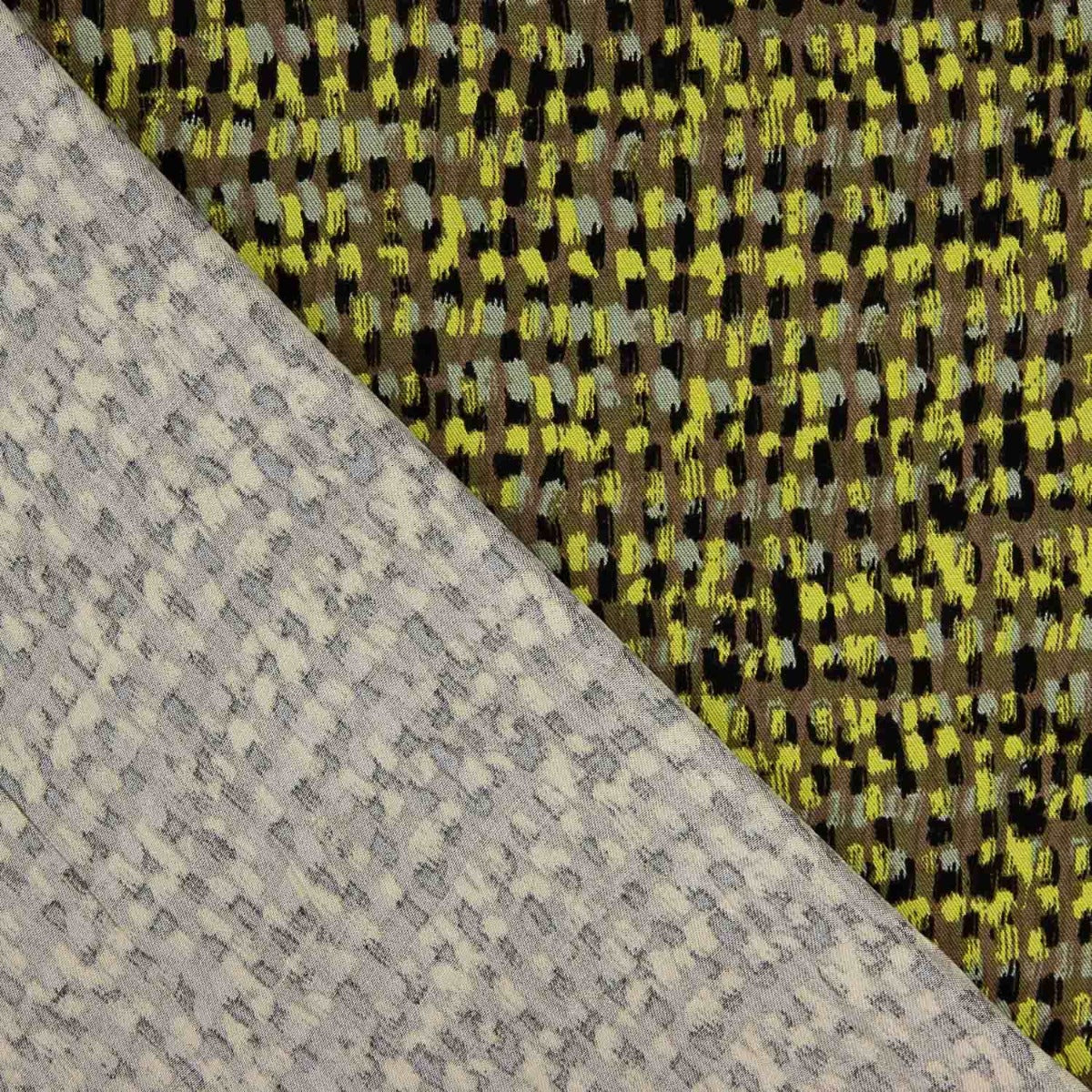 Viscose imprimée vert Cedile - Ribes y Casals