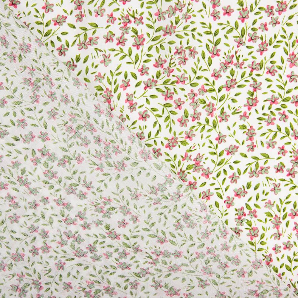 Viscose Imprimé Fleur Berta - Ribes y Casals