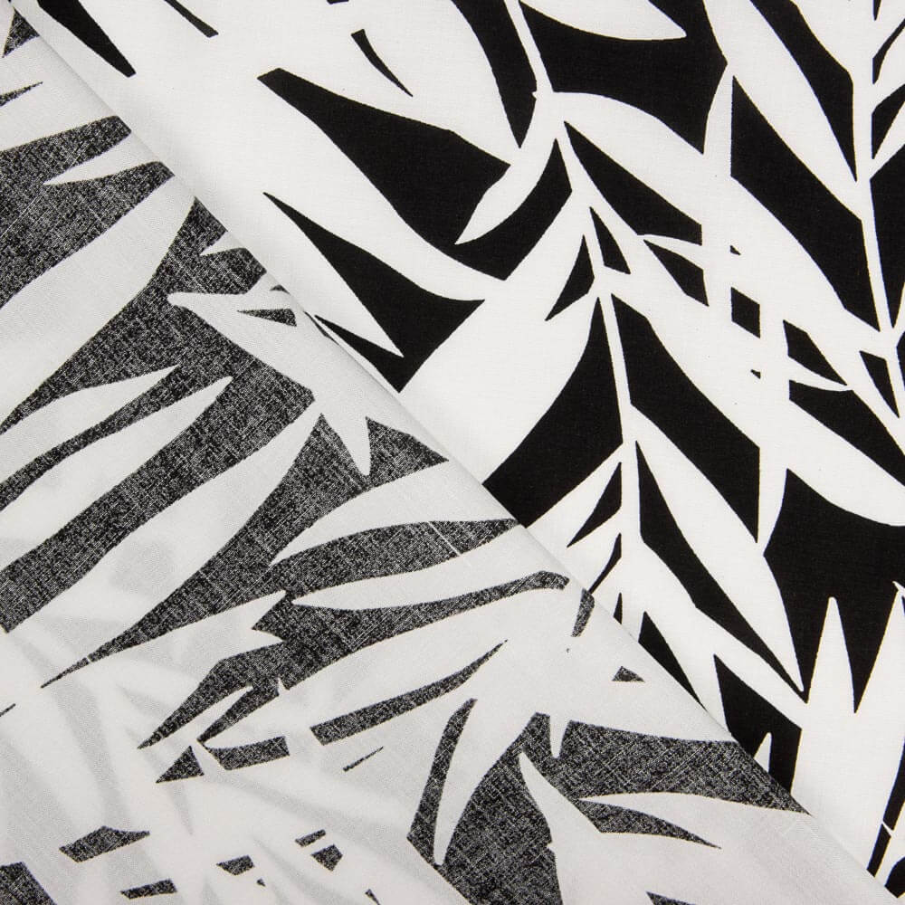 Viscose Imprimé Fleur Bicolore - Ribes y Casals