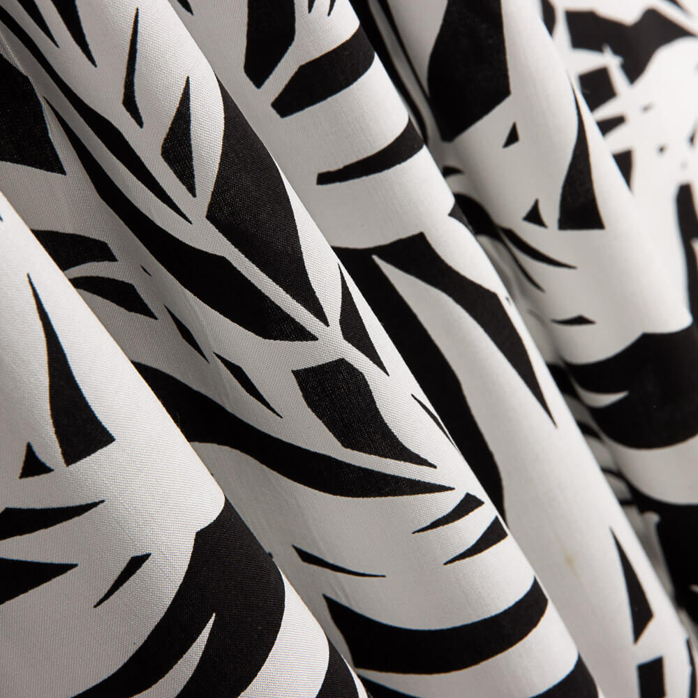 Viscose Imprimé Fleur Bicolore - Ribes y Casals