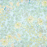 Viscose Fleurie Bleu Clair - Ribes y Casals