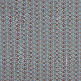 Viscose Imprimé Géométrique Bleu - Ribes y Casals