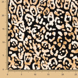 Viscose Imprimé Masaï Beige Beige - Ribes y Casals