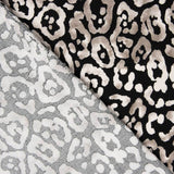 Viscose Imprimée Gris Masai - Ribes y Casals