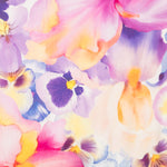 Viscose Imprimée Maxi Fleurs Fuchsia - Ribes y Casals