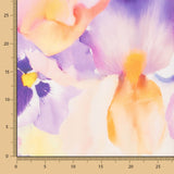 Viscose Imprimée Maxi Fleurs Fuchsia - Ribes y Casals