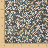 Viscose Imprimée Nénuphar Foncé - Ribes y Casals